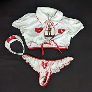 NWT Dolls Kill Say Ahhh Nurse Lingerie Costume Set